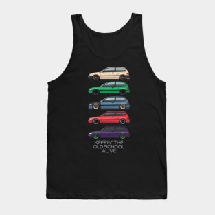 keeping the old school alive Tank Top